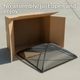 thumbnail image 5 of Sunnydaze 31" Square Steel Mesh Fire Pit Spark Screen, 5 of 10