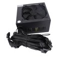 thumbnail image 1 of Fuente De Alimentación Para Computadora, Prevención Múltiple Pasiva De Voltaje Completo, Fuente De Alimentación ATX Con Control Térmico Automático De 600 W, Compatible Con, 1 of 7