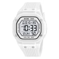 thumbnail image 2 of Reloj digital multifuncional resistente al agua: práctico reloj de pulsera electrónico para uso diario informal con alarma, cronómetro y calendario., 2 of 6