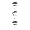 thumbnail image 1 of Cateissary Leopard Weathervane Farmhouse Weather Vane Arte de hierro para decoración de jardín Type1 NO1, 1 of 1
