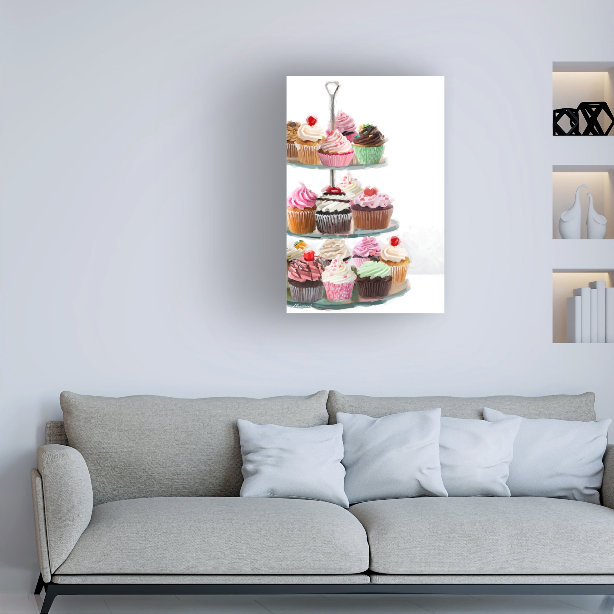 The Macneil Studio 'Cup Cakes' Canvas Art