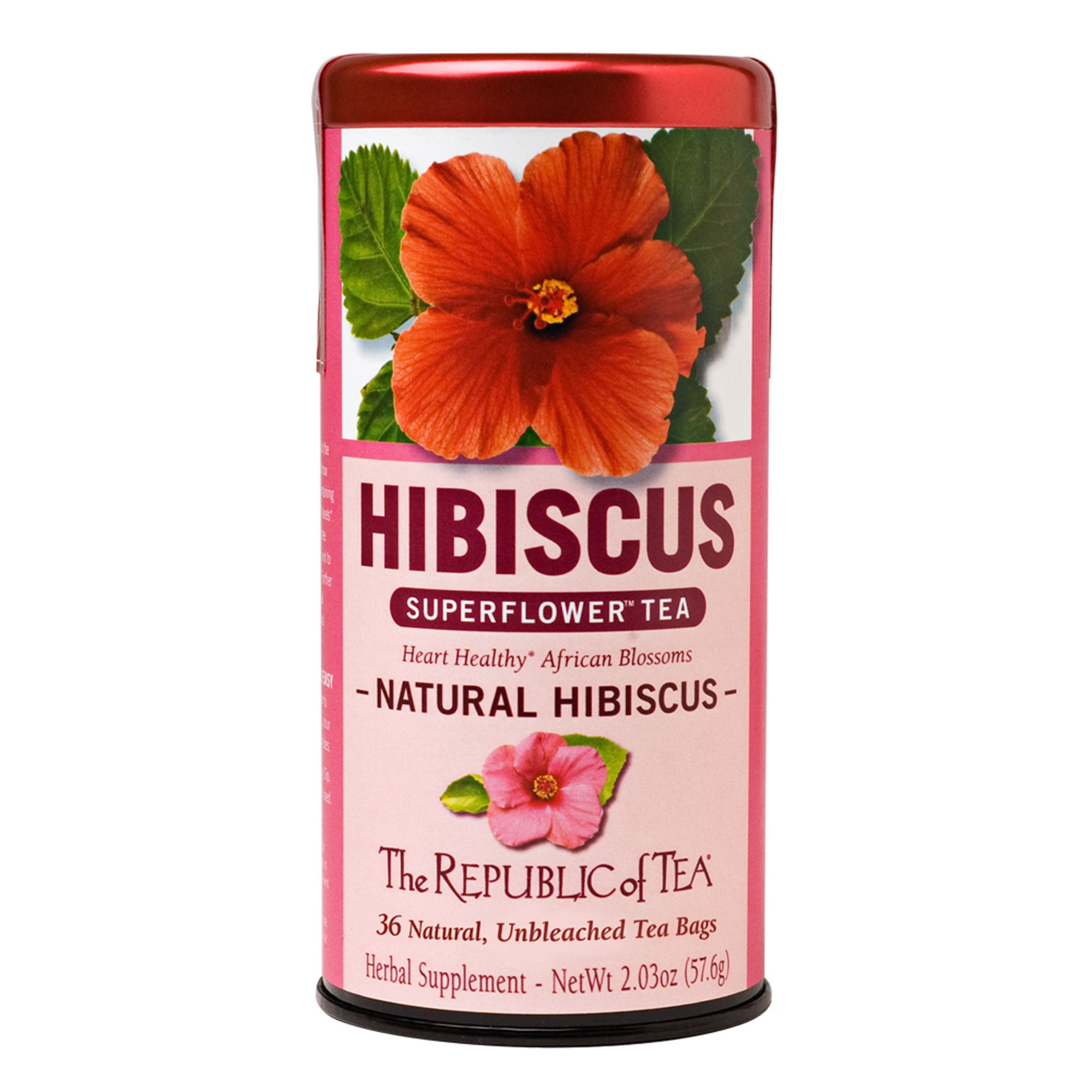 (2 pack) Natural Hibiscus Herbal Tea