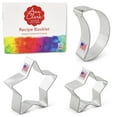 thumbnail image 4 of Ann Clark Celestial Cookie Cutter Set, 3-Piece, Made in USA, 4 of 8