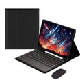 thumbnail image 1 of Funda con teclado táctil para iPad de 6.ª y 5.ª generación (modelo 2018 2017, 9,7 pulgadas), iPad Air 2 / Air 1 (9,7 pulgadas), con ratón - Teclado Bluetooth táctil magnéticamente desmontable, 1 of 8