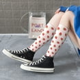 thumbnail image 6 of Picia Women Crew Soft Moisture-wicking Socks Strawberry Pattern Design Cotton Socks, One Size fit All, 6 of 9