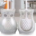 thumbnail image 2 of Moyic Los cepillos de limpieza higiénicos y seguros para el baño garantizan un entorno limpio y libre de gérmenes. Juegos de accesorios de baño Perla blanca, 2 of 6