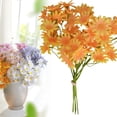 thumbnail image 2 of 1 Bundle Small Artificial Daisy Flowers Bouquet Faux Silk Tiny Daisy Flowers for Wedding Home Garden Vase Decor, Chrysanthemum Bouquet for Home DIY Craft Flowers Decorations, 1Pc(Yellow,10.6x5.5"), 2 of 9