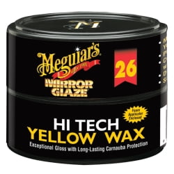 Meguiar’s M2611 Mirror Glaze Hi-Tech Yellow Wax, 11 Ounce