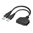 thumbnail image 4 of DEEPCRAFF External Hard Drive Adapter to USB 3.0 Converter Cable Black 1Pack, 4 of 8