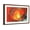 Brown Frame, variant on Art.com Flaming Sun. Abstract Painting Texture in Summer Color. Modern Futuristic Red Pattern. Bright Color Art Print by Excellent backgrounds, 18" x 12"