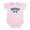 Petal Pink, variant on CafePress - Swole Body Suit - Baby Light Bodysuit, Size Newborn - 24 Months
