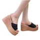 thumbnail image 5 of Amzcrzy Zapatos de mujer,Zapatos de mujer,Zapatillas de mujer, Sandalias de playa con suela gruesa y tacón alto para mujer, de una sola línea Sandalias Mujer Zapatillas De Casa, 5 of 5