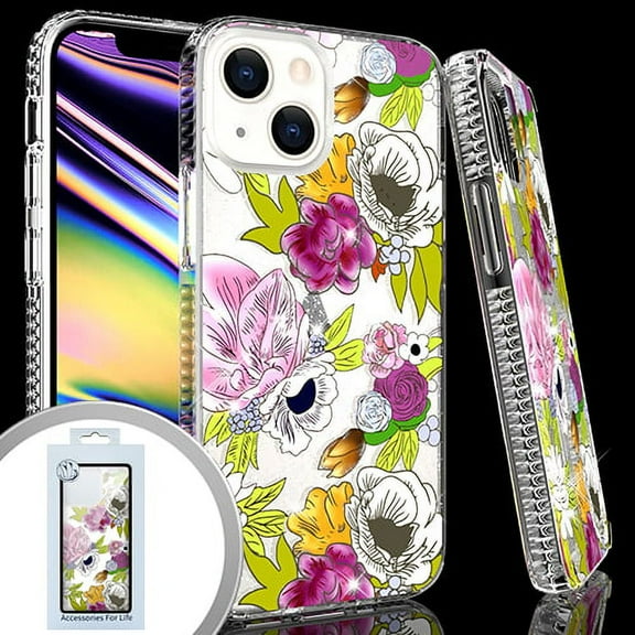 For Iphone 13 6.1 14 6.1 Imd Floral
