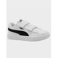 thumbnail image 1 of Tenis Para Niño Court Puma® Color Blanco Negro Original blanco 17.5, 1 of 6