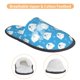 thumbnail image 3 of Fotbe Cute Polar Bear Pantuflas Peludas para Mujer con Estampado, Zapatillas de Peluche, Zapatos de Invierno para Casa, Uso Interior y Exterior-Medium, 3 of 8
