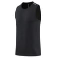 thumbnail image 4 of Kalauyu Men's Dry Fit Quick Dry Sleeveless T Shirts Mesh Fitness Gym Muscle Running Tank Tops Base Layer Tees for Gym, 4 of 8