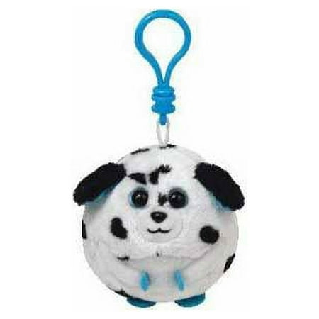 Beanie Ballz - RASCAL the Dalmation Dog (Plastic Key Clip - 2.5 inch)