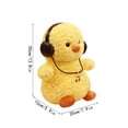 thumbnail image 2 of Interactive Animated Chicken Plush Dancing and Singing Electronic Farm Animal Collectible Display 14Inch, 2 of 6