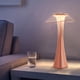thumbnail image 1 of Lámpara de mesa USB regulable Lámpara de noche recargable - Lámpara de noche LED rosa táctil Lámpara de mesa inalámbrica de 3W diseño PMMA luz de noche moderna para habitación infantil y oficina Zhivalor BST3080043, 1 of 5