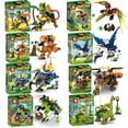 thumbnail image 1 of Bloques de construcción de dinosaurios de la edad Jurásica del planeta prehistórico, juguete de desarrollo Compatible con Legodinosaur, regalos para niños, 1 of 5