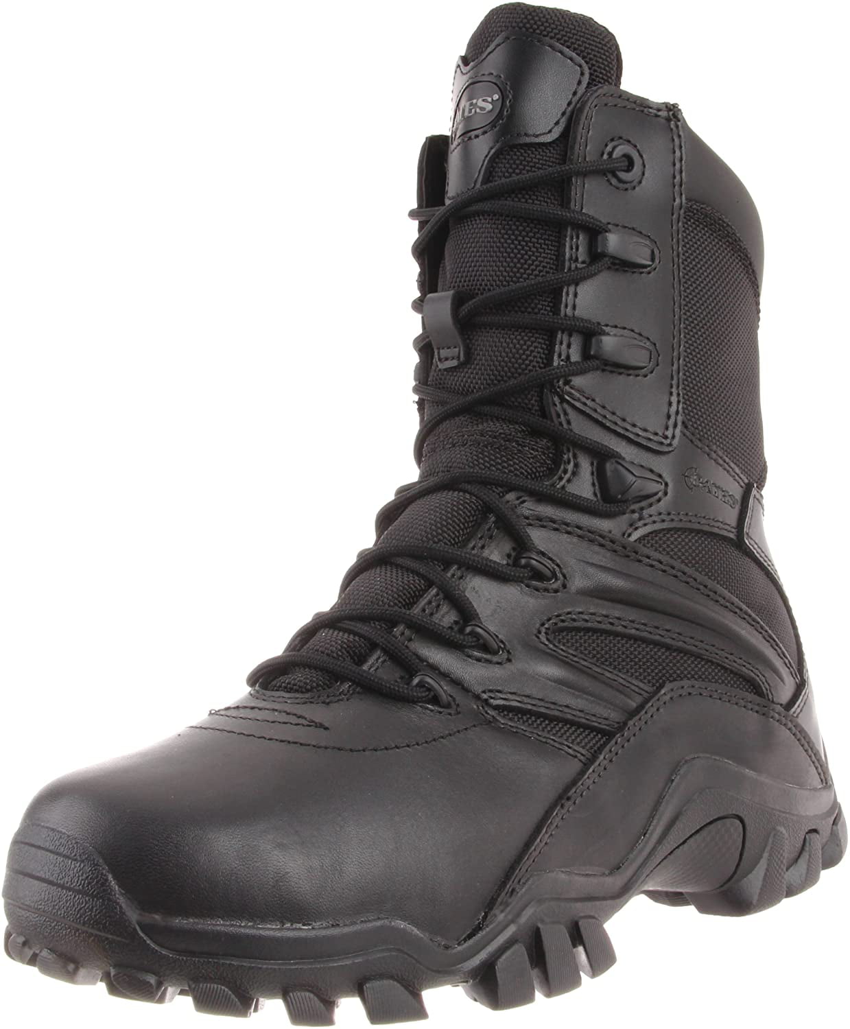 bates delta 8 side zip boots