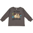 thumbnail image 3 of Inktastic My Papa Loves Me with Sloth and Hearts Boys or Girls Long Sleeve Toddler T-Shirt, 3 of 5