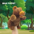 thumbnail image 4 of Hand Puppet Bear Puppet, 10ft Animal Hand Puppet for Kids with Movable Mouth, 4 of 5