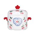 thumbnail image 2 of 1pc Ceramic Small Soup Pot Stew Pot Bird's Nest Pot Stewed Pot Kitchen Supply, 2 of 9