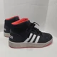 thumbnail image 5 of Adi - das Mens Black Leather Hoops 2.0 Mid Top Basketball Sneakers Shoes Size 6.5, 5 of 6