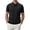 black, variant on Men's & Big Men's Poly Polo with Short Sleeves, Slim-fit Polo Shirt, Sizes M-3XL