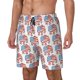thumbnail image 1 of Balery Elephant Bañador para hombre, shorts de playa de secado rápido con entrepierna y forro de compresión-Large, 1 of 6
