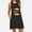 A01403-Black, variant on CALAFEBILA Womens Dresses Plus Size Sleeveless Floral Mini Sun Dress Pockets Tank Dress Short Womens Dresses