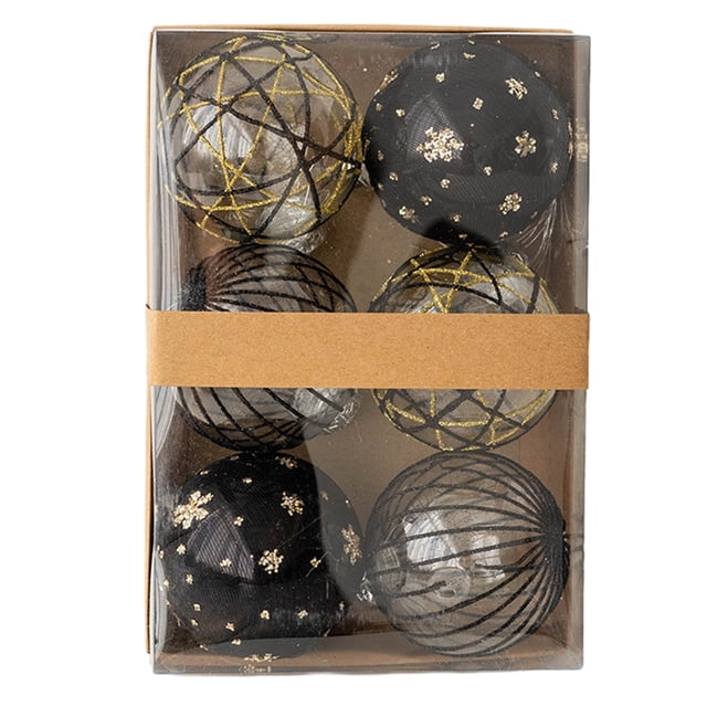 Birdeem Christmas Tree Ornament, Christmas Ball Decoration Set 3.14 Inch Christmas Ball Shatterproof Hanging Tree Ornament Set