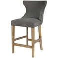 thumbnail image 1 of Uttermost Tabouret Gamlin Gris, 1 of 7