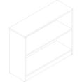 thumbnail image 2 of Lorell, LLR59511, Essentials Series Cherry Laminate Bookcase, 1 Each, 2 of 3