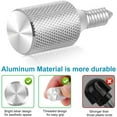 thumbnail image 4 of 2PCS Attachment Hub Thumb Screw for Kitchenaid Stand Mixers, Long Knob Screw Accessory Replacement Part, Silver, 4 of 7