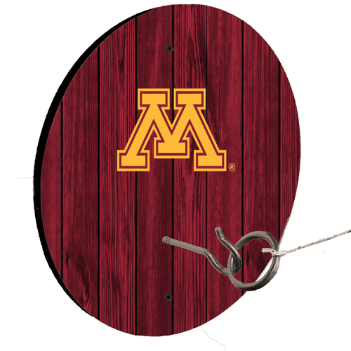 University of Minnesota Maroon Ring Toss Lawn Game