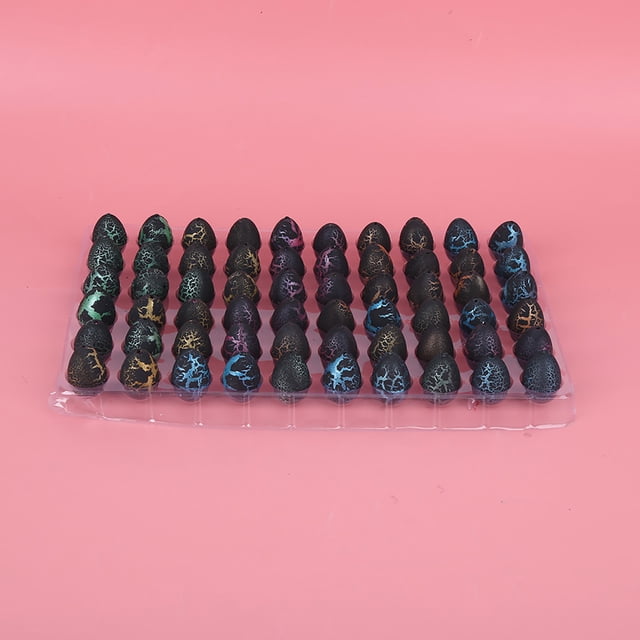 Juguetes Crecientes De Los Huevos, Juguete Plástico 60pcs Del Huevo Del Dinosaurio Para Jugar