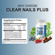 Clear Nail Plus Nail & Skin Support, ClearNail Advanced (60 Capsules)