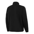 thumbnail image 3 of Men's Antigua Black Indiana Hoosiers Brisk Quarter-Zip Pullover Jacket, 3 of 3
