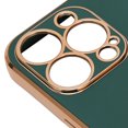 thumbnail image 3 of Carcasa para teléfono móvil, carcasa para teléfono con anillo galvanizado de oro rosa, funda para teléfono de TPU suave y ultrafina para iPhone 13 Pro, 3 of 8