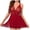 Red, variant on Nightshirt for Women Women Fishnet Bodysuit Mesh Teddy ,Red