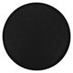 thumbnail image 1 of ColoMX Tapete de silicona para comederos de perros, redondo, negro - Bandeja impermeable para gatos con bordes elevados para suelos y bebederos para cachorros (huella), 1 of 8