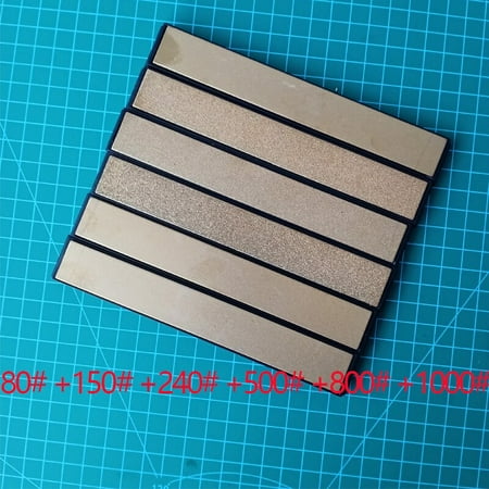 

80-1500# Yellow Diamond whetstone for RX008 knife sharpener sharpening stone diamond Bar Oil stone Titanium plating