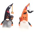 thumbnail image 1 of Gnomos de Halloween Decoraciones de Halloween Elfo de Felpa Hecho a Mano Paquete de 2 muñecas suecas sin rostro Enano escandinavo para Halloween Adornos de Mesa para el hogar Decoración de Granja Rega, 1 of 5