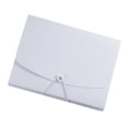 thumbnail image 3 of Carpeta de archivos expandible A4, con 13 bolsillos, organizador de documentos, recibos, para la escuela, el trabajo y los viajes. blanco, 3 of 9