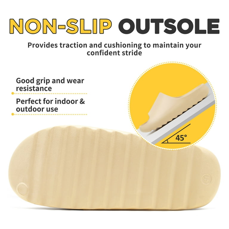 HSBDNZQ Platform Pillow Slides Women Unisex Lightweight Open  display picture 2