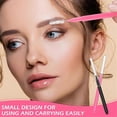 thumbnail image 4 of 150 Pieces Mini Eyebrow Brush with Cap Brow Lamination Brush Eyebrow Spoolie Brush Comb Eyebrow Lash, 4 of 5