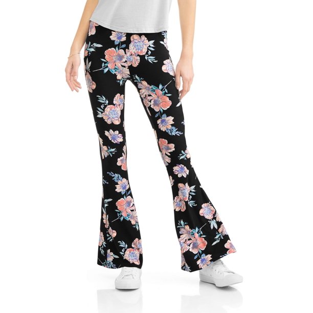 No Comment Juniors' Yummy Knit Flare Pants