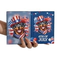 thumbnail image 3 of Patriotic Rottweiler Celebrates 4th of July Travel Passport Wallet Rottie Dog Lover Gifts Idea PU Leather Passport Holder Cover - 02009, 3 of 5